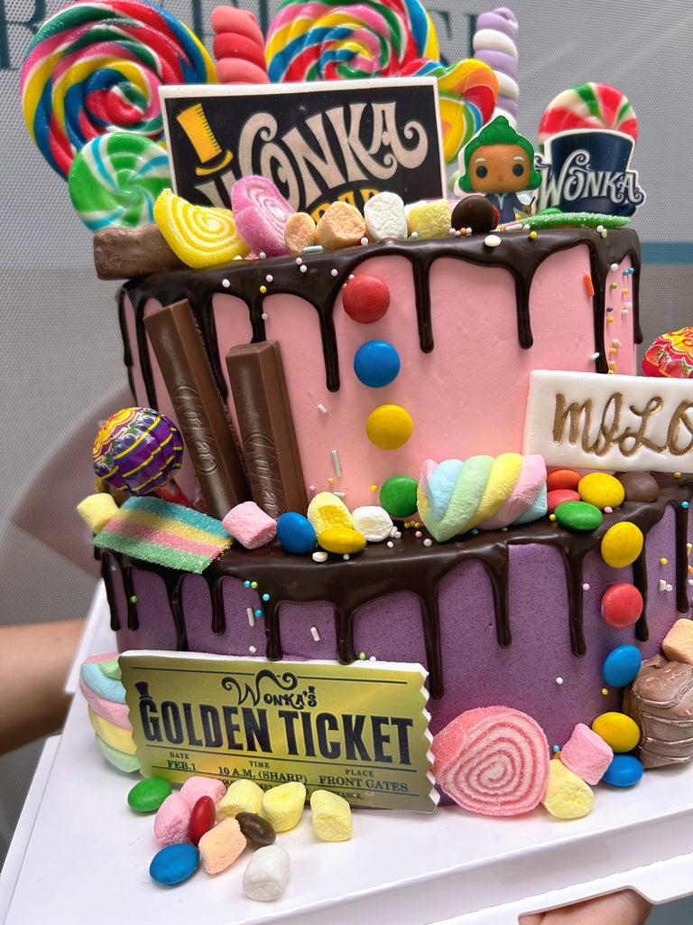 Willy Chocolate Candyland cake