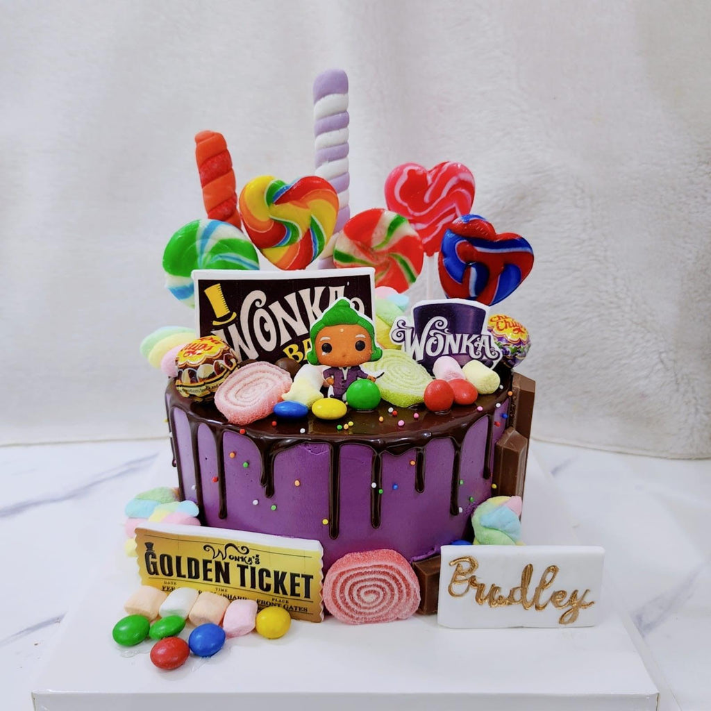 Willy Chocolate Candyland cake