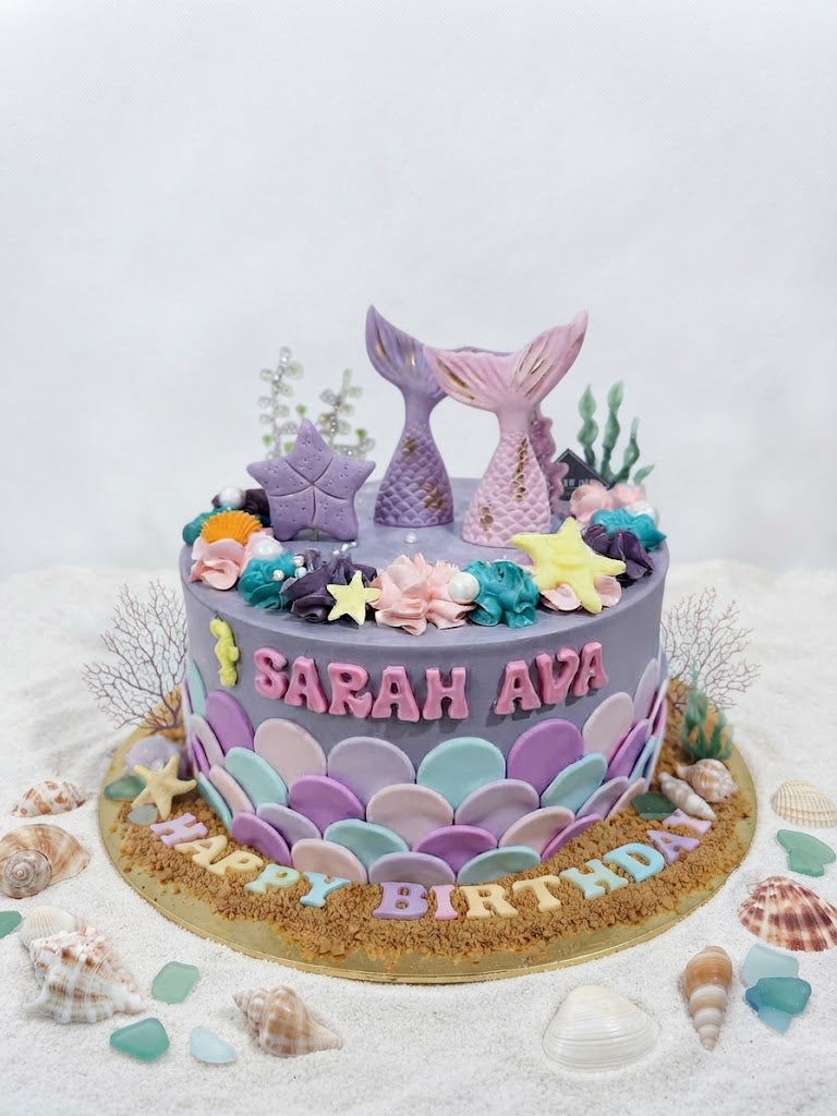 Mermaid under the Sea Cake