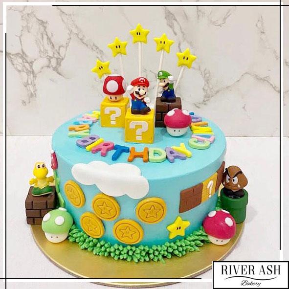 Super Bros Adventure cake