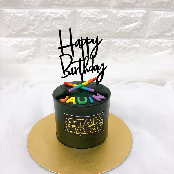 4" Tall Star Wars Cake