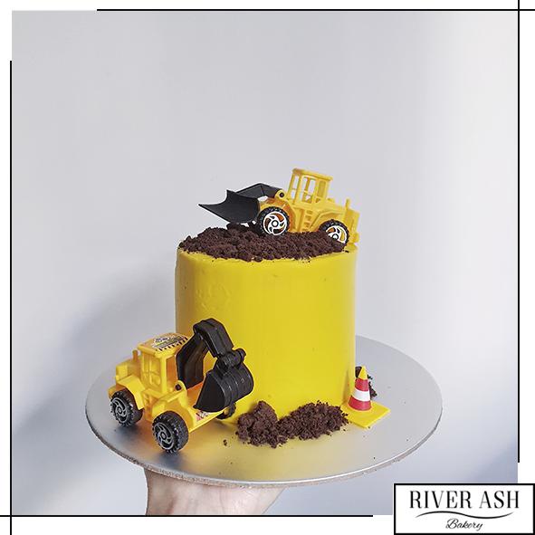 JCB Digger Cake! - 3D Cake Store