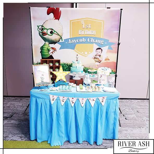 $699 Dessert Table (2tier Cake + Backdrop Included)