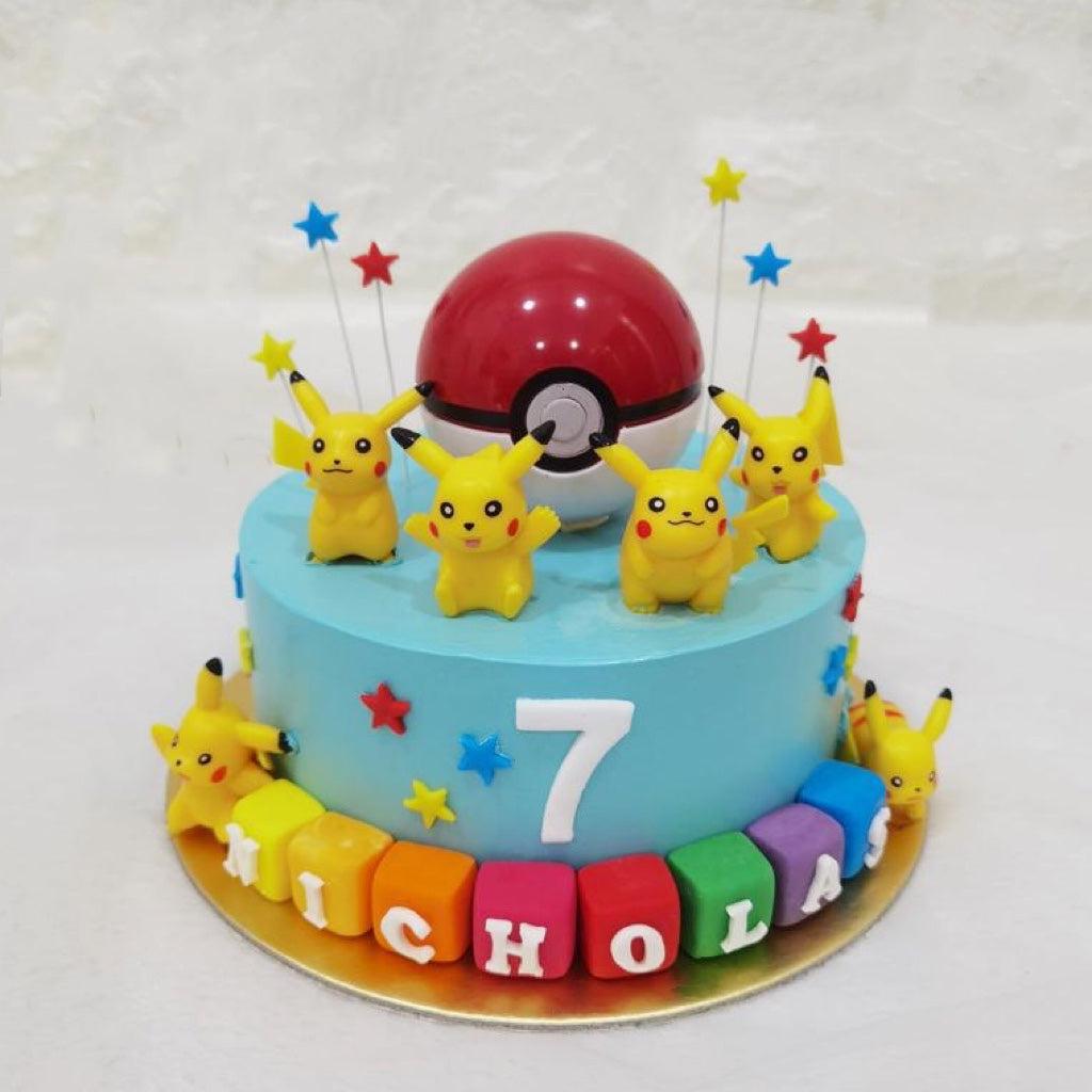 Pokemon cake - Decorated Cake by Bedina - CakesDecor