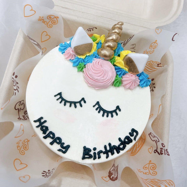 Cute Unicorn Bento Box Cake