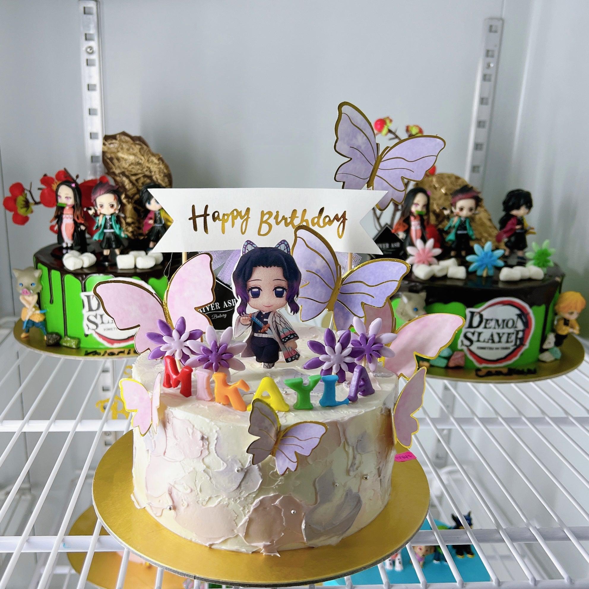 Personalized 3D Cake Topper, Anime Cake Topper, Manga Cake Topper, Demon  Girl Cake Topper , Slayer Girl Cake Topper 