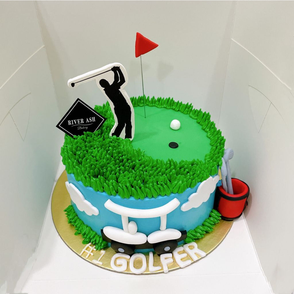 Golf themed Cake