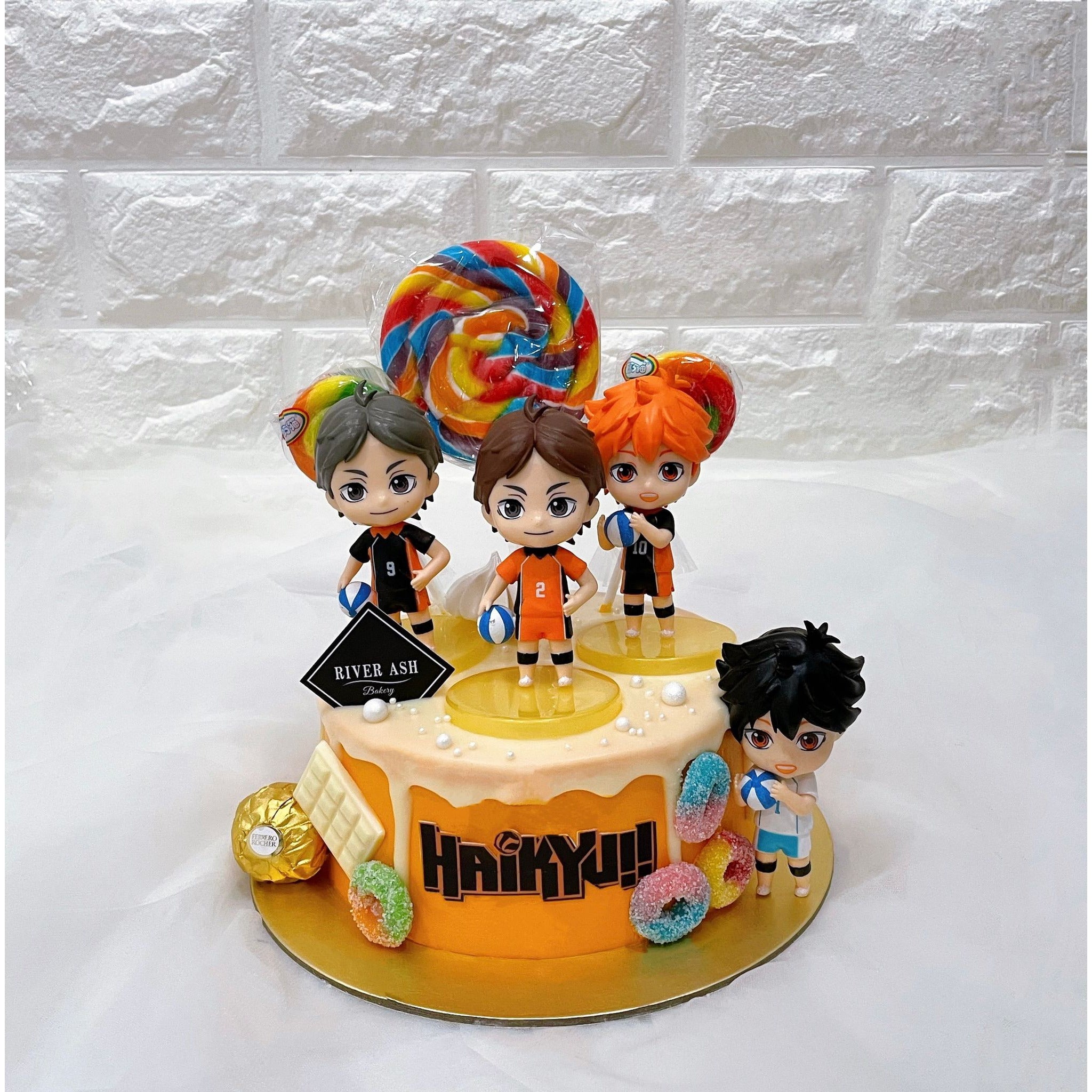 Cake for a girl based on anime to order Kiev
