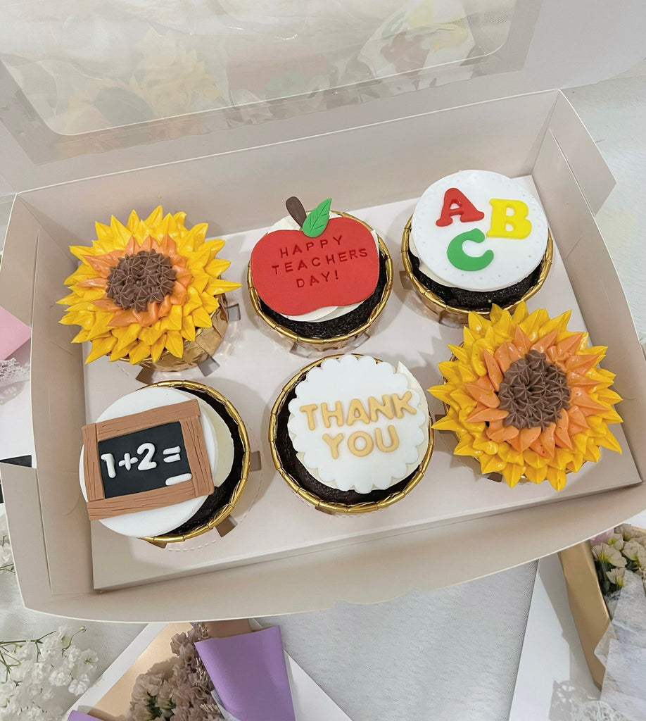 Happy Teachers Day Cupcake set