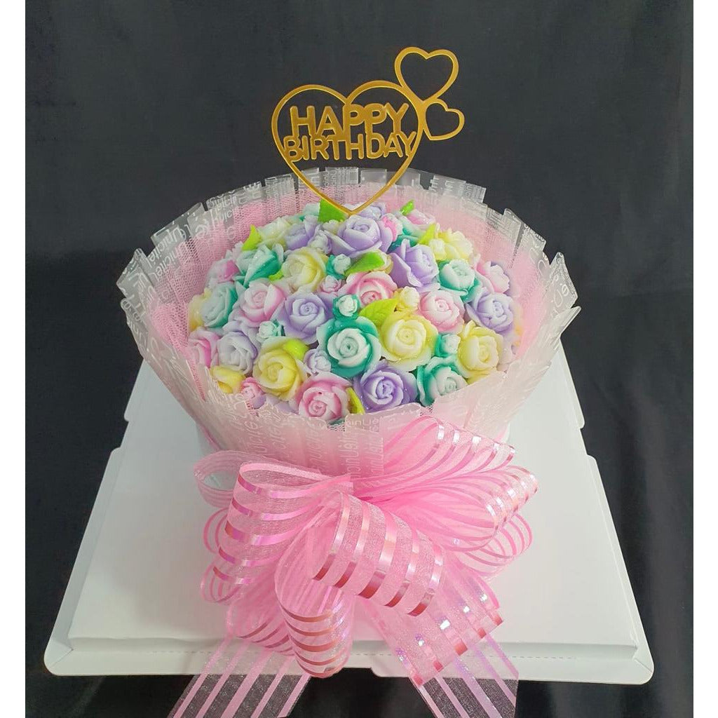 Jelly Bouquet Cake
