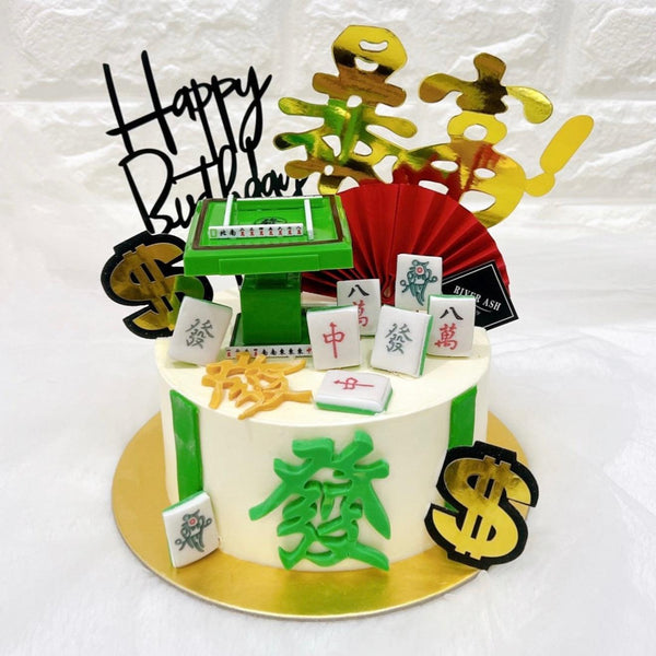 Mahjong Huat Huat Cake