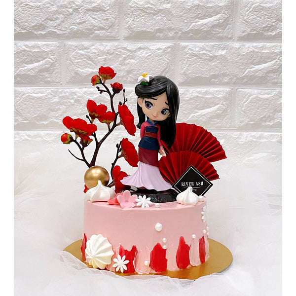 Mulan Princess Cake