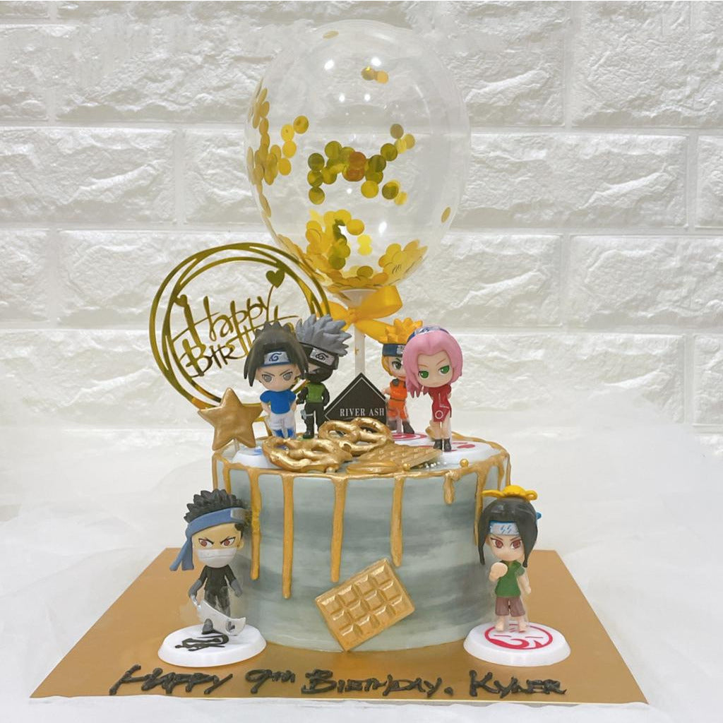 Naruto Kakashi Hatake Birthday Cake Topper Set ~ BRAND NEW | eBay