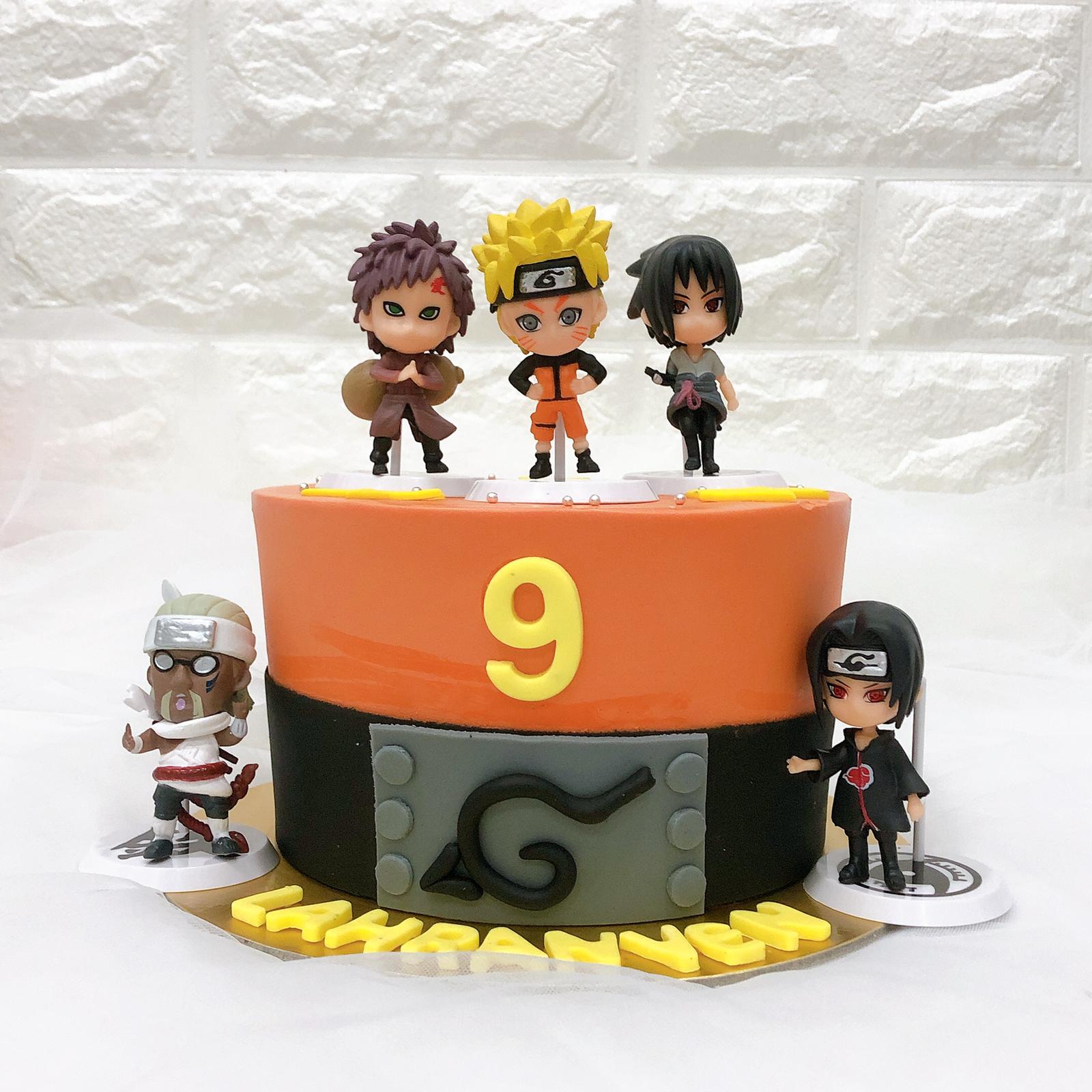 Celebrate with Cake!: Naruto themed single tier Cake