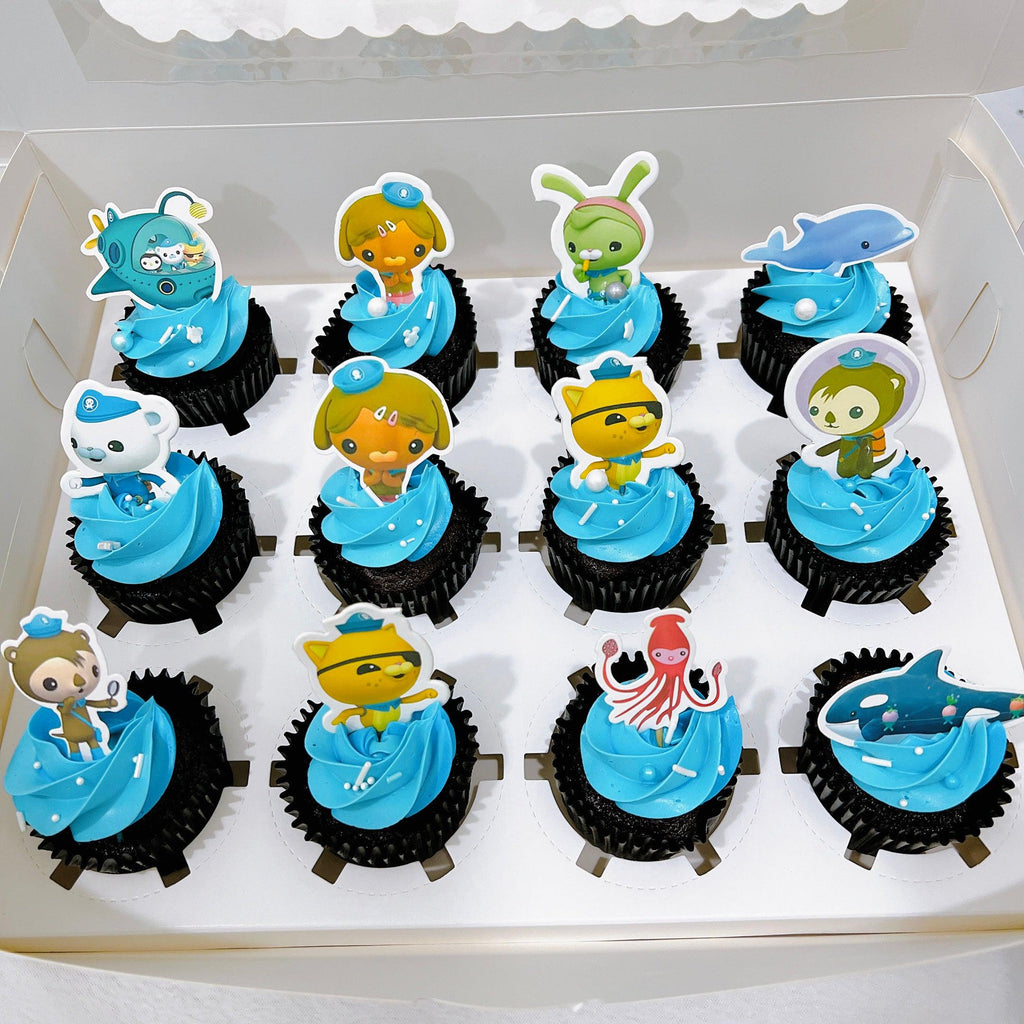 Octo friends Cupcakes