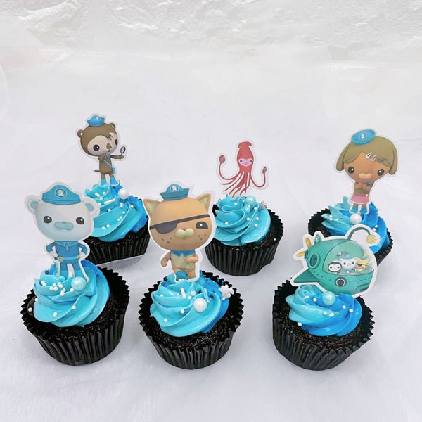 Octo friends Cupcakes