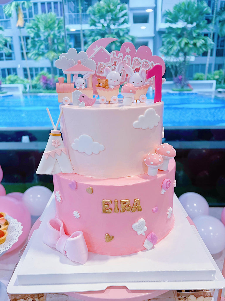 Pink Rabbit/Bunny Cake