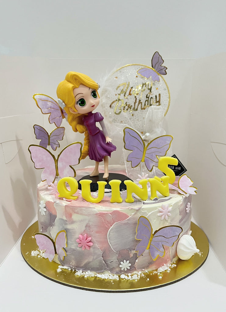 Rapunzel Princess Dream Pastel Cake