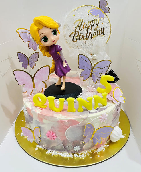 Rapunzel Princess Dream Pastel Cake