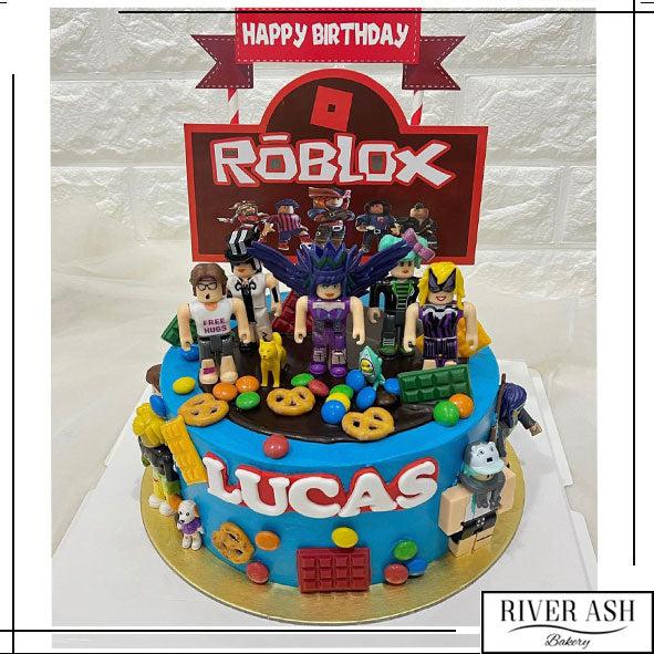 Roblox Cake | Kids Birthday Cake | Order Cartoon Cakes in Bangalore –  Liliyum Patisserie & Cafe