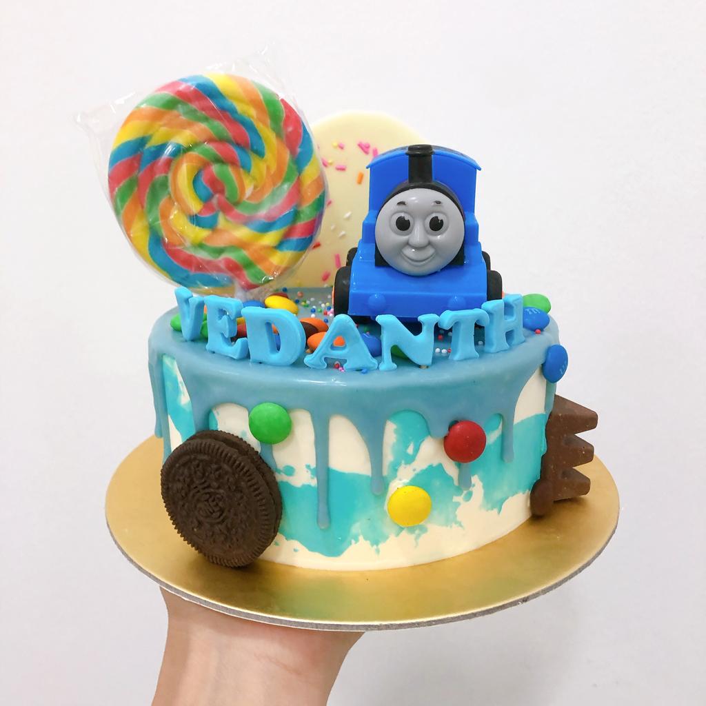 Thomas the Train CandyChoc Cake