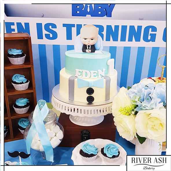 Baby is the Boss Cake