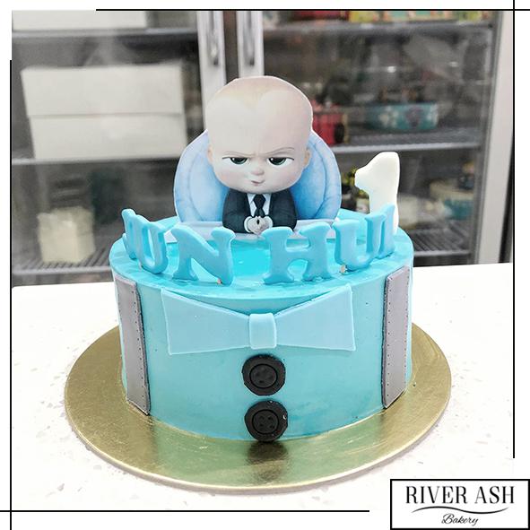 Baby is the Boss Cake
