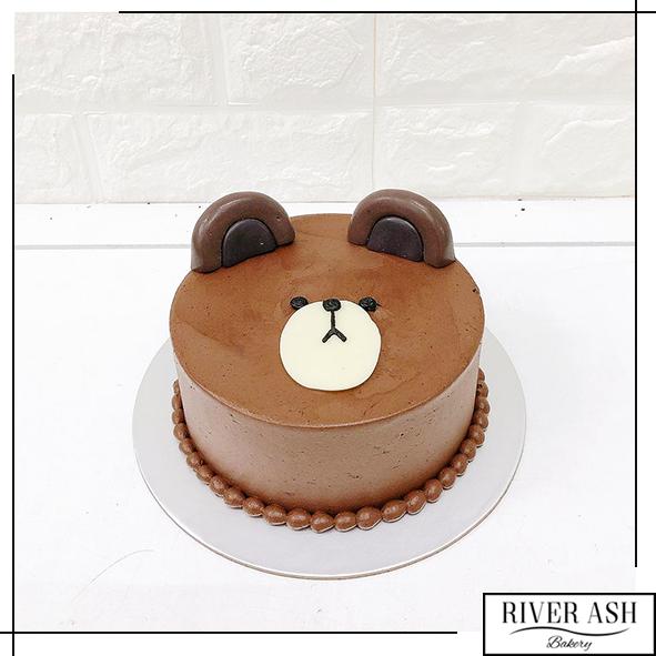 Brown Bear Cake