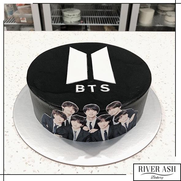 BTS Army Square Cake