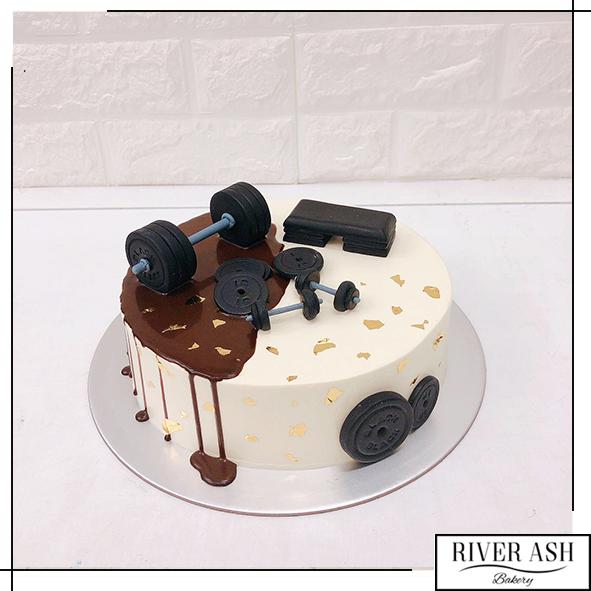 Gym Workout Fitness Cake