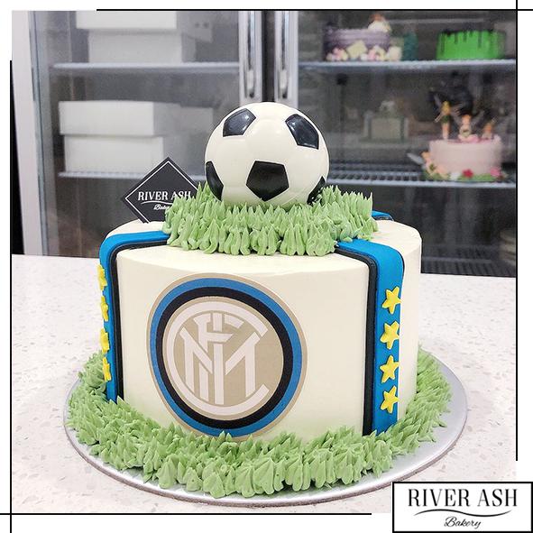 Inter Milan Football Club Cake