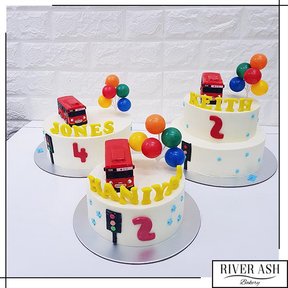 Easy DIY Birthday Bus Cake Kit | Transport Party Cake Ideas