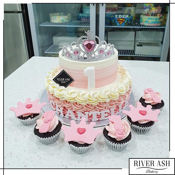Princess Cake+Cupcakes Bundle
