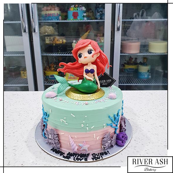Princess Mermaid Cake (Same Day)