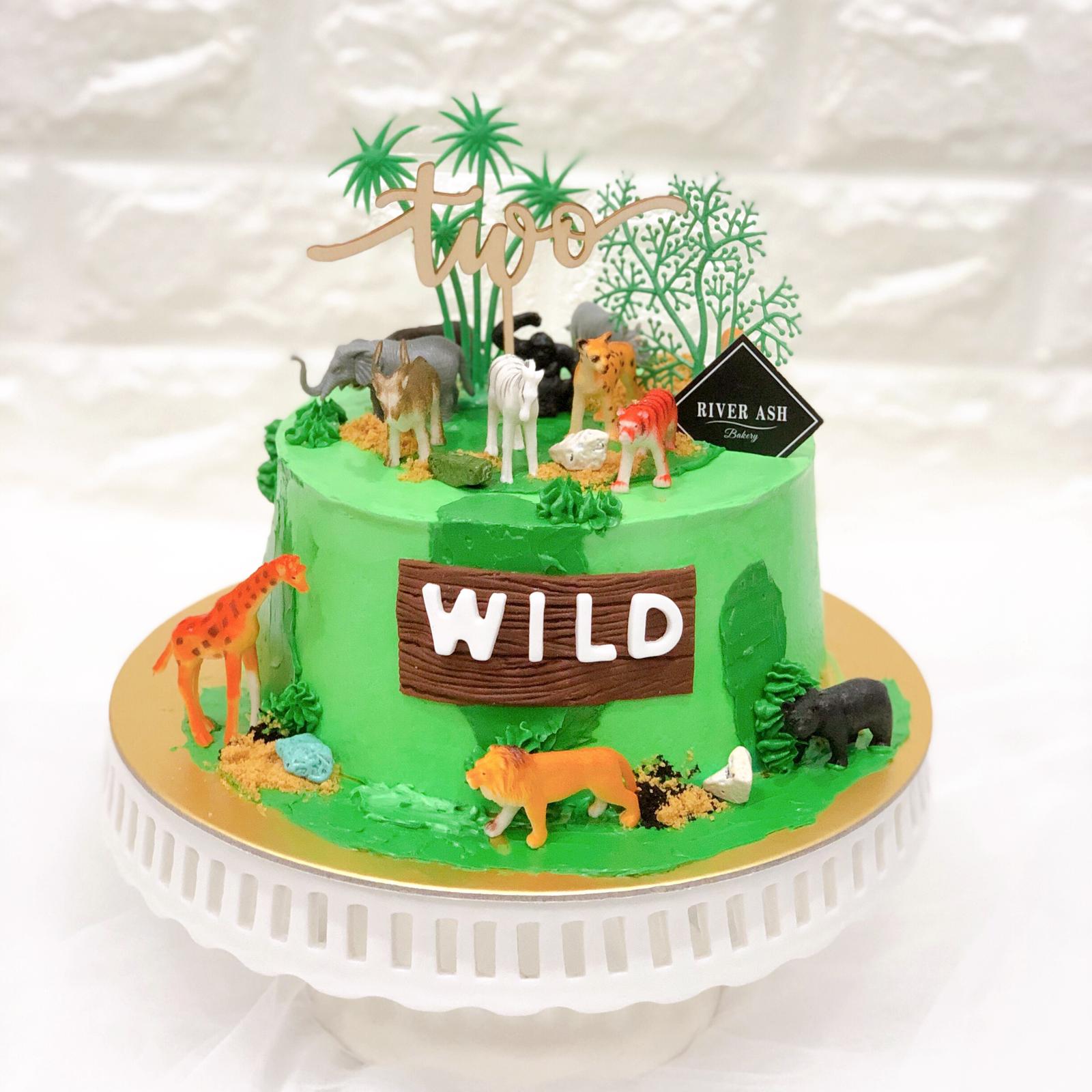 African Safari Animals Edible Cupcake Toppers - Stand-up Cake Decorations  Jungle | eBay