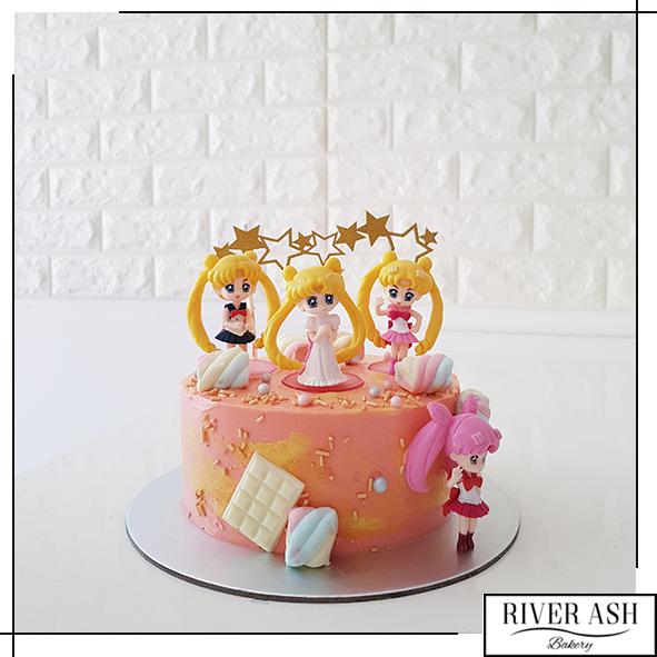 50+ Best Sailor Moon Birthday Cake Ideas and Designs (2026) 34 Sailor Moon Cake Singapore - River Ash Bakery