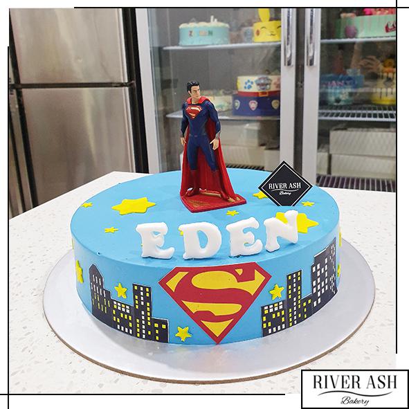 Father's Day - Superman Cake – Blue Sheep Bake Shop