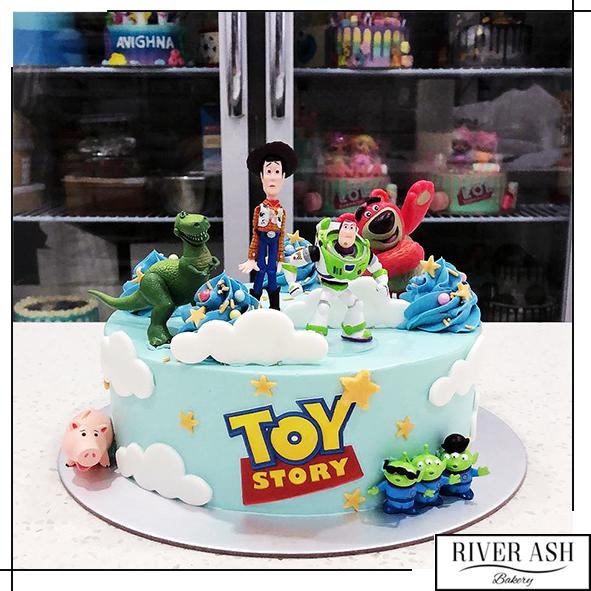 Toy Story Cake Singapore/Boys Birthday Cakes SG River Ash Bakery