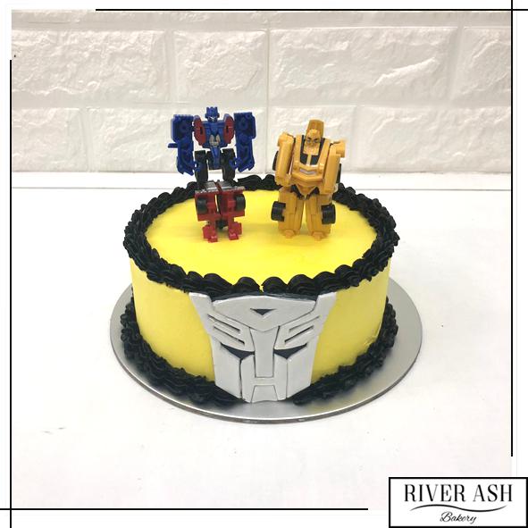 robot cake – Olison's Cupcakes