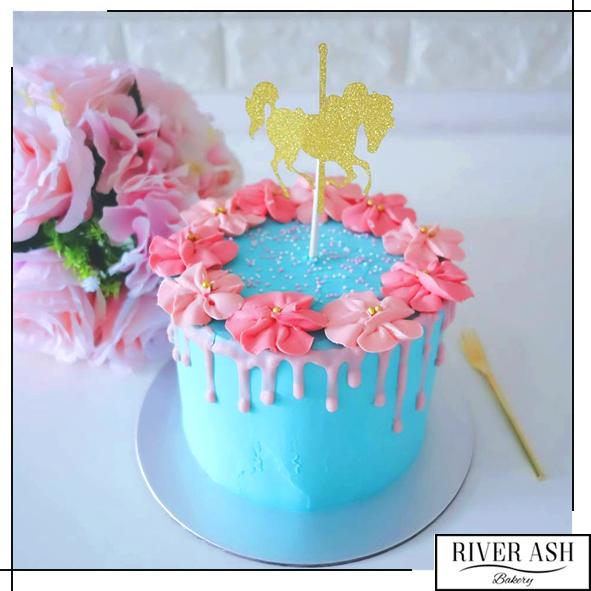 Unicorn Blossoms Cake