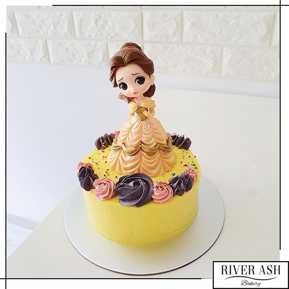 Yellow Princess Cake